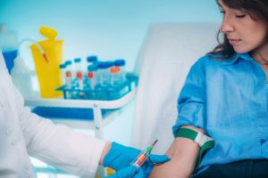 Phlebotomy - Nurse Taking Blood for Laboratory Testing